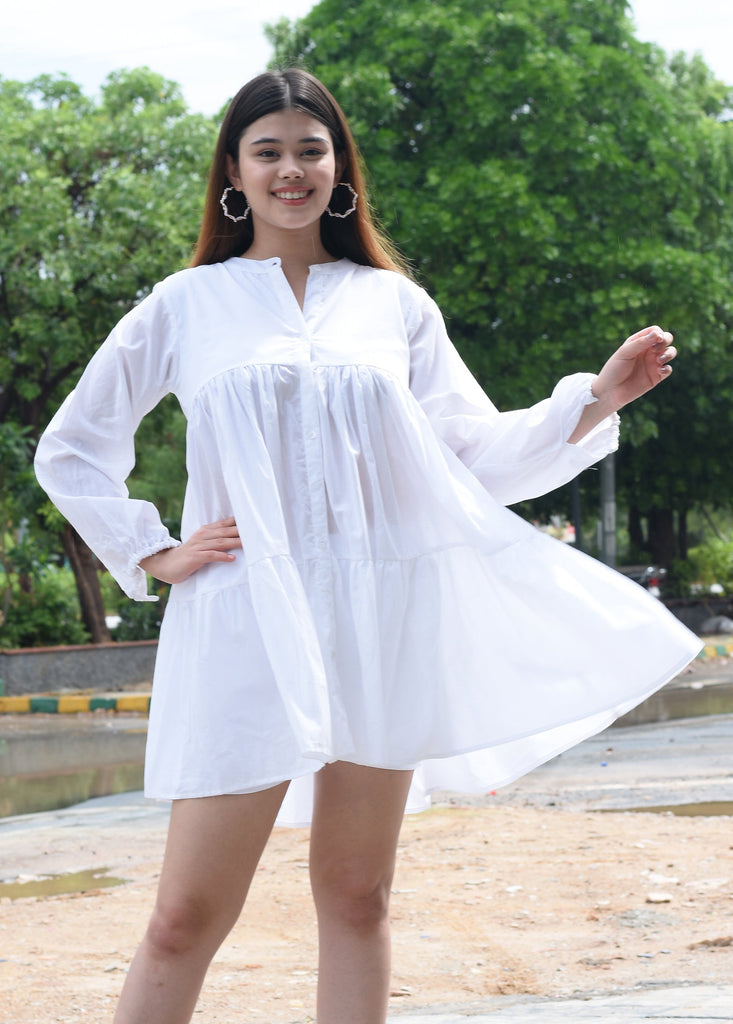 white dress for women